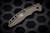 Rick Hinderer Knives XM-18 3.5" Skinny Textured Titanium Scale Battle Bronze