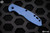 Rick Hinderer Knives XM-18 3.5" Skinny Titanium Scale Battle Blue