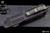 Microtech Scarab II Shadow OTF Automatic Knife S/E Serrated Black DLC 278-3DLCTSH