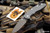 Rick Hinderer Knives XM-18 3.5" Slicer Gray G10, Battle Black