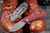 Rick Hinderer Knives XM-18 3.5" Slicer Knife red G10, Working Finish