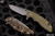 Rick Hinderer Knives XM-18 3.5" Spear Point Knife OD G10, Stonewash Bronze