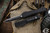 Microtech Ultratech II Stepside OTF Automatic Knife 3.4" Dagger Serrated Black 122II-3TS