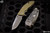 Rick Hinderer Knives XM-18 3.5" Spear Point Knife OD Green G10, Stonewash