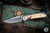 Chris Reeve Knives Small Sebenza 31 Box Elder Inlay 3" MagnaCut Drop Point S31-1108