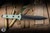 Heretic Knives Nephilim Fixed Blade Knife Jade G10 6.5" Dagger DLC Black H003-6A-JADE