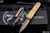 Microtech UTX-85 Tan G10 Signature Series OTF Knife 3" Bronze Apocalyptic Dagger 232-13APGTTAS