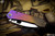 Medford 187 DP Bronze/Violet Fade Frame Lock Knife 3.75" D2 Tumbled
