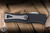 Microtech Hera OTF Automatic Knife Black Aluminum 3" M390 Dagger Stonewash Serrated 702-12