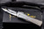 Microtech/Marfione Custom Combat Troodon 416 Stainless, Stippled 3.8" Dagger Mirror Polish
