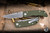 Spartan Blades Talos Folding Knife Green G10 Textured 3" Drop Point Stonewash