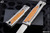 Reate EXO Gravity Knife Titanium/Brown Micarta (3.75 Satin Double Edge)