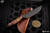 Toor Knives Custom Field 2.0 Signature Series Rosewood Burl 4.5" PVD Drop Point