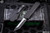 Heretic Knives Manticore E Black OTF Automatic Knife 3.2" Battleworn Black Tanto H027-8A