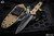 Heretic Knives Nephilim FDE G10 Fixed Blade Knife 6.5" Dagger Battleworn Black H003-8A-FDE