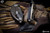 Bastinelli Knives D. Vil Mini Dragotac Knife Black/Bronze 2.9" M390 Stonewash