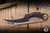 Bastinelli Knives "Mako" Black G10 Fixed Blade Knife 4.5" Upswept PVD