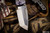 Medford Marauder-H Folding Knife Violet "Falling Leaf" Ti 3.75" S35VN Tumbled Tanto
