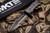 Medford USMC Raider Fixed Blade Knife Black G10 6.5" S35VN Black PVD