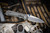 Chris Reeve Knives Small Inkosi Folding Knife Sandblasted Titanium, Blue Accents 2.75" MagnaCut Insingo SIN-1022