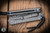 Chris Reeve Knives Small Sebenza 31 Folding Knife Glass Blasted Titanium, Blue Accents 3" MagnaCut Insingo Stonewash 1685