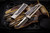 Reate EXO Gravity Knife Titanium/Black G10 (3.75 Two Tone PVD Tanto)