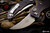 Microtech/Bastinelli "Brachial" Automatic Folding Knife Black 3.75" Persian Stonewash-Proof-Run