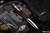 Marfione Custom "Troodon" OTF Copper Handle 3"Mirror Polished Dagger