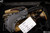 Bastinelli Knives Custom "Tripovan" Fixed Blade Black Cobra Wrap 4.6" Dark Stonewash