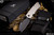 Kansept Knives Goblin XL Frame Lock Knife Gray Titanium (3.5" Black) K1016A1