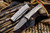 LionSTEEL Thrill Integral SlipJoint Knife Grey Titanium 3.15" Damascus TL-D-GY 