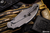 Bastinelli Knives Big Dragotac Black G10 Folding Knife 4.5" Dark Stonewash