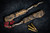 Microtech Combat Troodon Delta Frag Coyote Camo 3.8" Coyote Camo Dagger Serrated 142-3FCCS