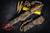Microtech Combat Troodon Delta Frag Coyote Camo 3.8" Coyote Camo Dagger Serrated 142-3FCCS