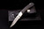 Buck Legacy 501 Squire LTD Black Burlap Micarta Lock Back 2.75" Satin S35VN0501BKSLE