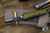 Microtech UTX-85 II Stepside OD Green OTF Automatic Knife 3" Black Drop Point 231II-1ODS