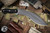 RMJ Tactical KUKRI Fixed Blade Knife Black G10 10.5" 80CRV2 Tungsten Grey