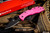 Spyderco Delica 4 Folder Knife Pink FRN 2.9" S30V Black C11FPPNS30VBK