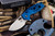 Fox Knives Vox Suru Frame Lock Knife Blue Ti (2.3" Satin M390) Preowned