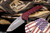 Medford Praetorian Swift FL Flipper Knife Red 3.4" S35VN Tumbled Tanto