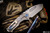 Medford Praetorian "T" Folding Knife "2nd Amendment" Titanium 3.75" Tumbled Tanto