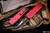 Guardian Tactical RECON-035 OTF Automatic Knife Red 3.3" Two-Tone Black Drop Point 94211