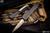 Microtech Ultratech OTF Carbon Fiber Automatic Knife 3.4" Bronze Apocalyptic Bayonet 120-13APCFS