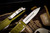 Microtech Ultratech II Stepside OD Green OTF Automatic Knife 3.4" Stonewash Dagger 122II-10ODS