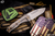 Medford Praetorian Swift FL Knife Green 3.4" S35VN Tumbled Tanto