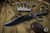 Microtech Arbiter Carbon Fiber Fixed Blade Knife Bronze Accents 8.5" DLC 104-1DLCCFS 