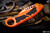 Microtech Hawk Automatic Karambit Lineman Folding Knife 4" Hawkbill Orange 265-1COR