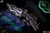 Heretic Knives Custom Medusa Automatic, DLC Ti/Frag 3" Baker Forge Recurve