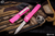 Microtech UTX-70 OTF Automatic Knife Pink 2.4" Drop-Point Stonewash 148-10PK