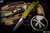 Microtech Ultratech II Stepside OTF Automatic Knife OD Green 3.4" Bayonet Black 120II-1ODS